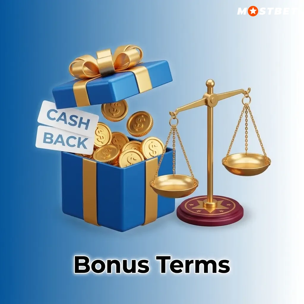 Mostbet bonus terms covering wagering requirements, eligibility, validity period, and withdrawal conditions for casino and sports bonuses